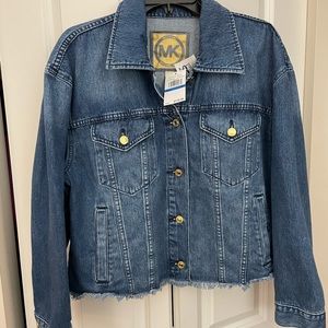 Blue denim jacket
